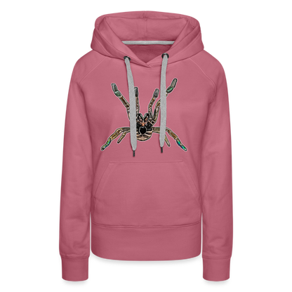 Frauen Hoodie Pterinochilus murinus tcf - Malve