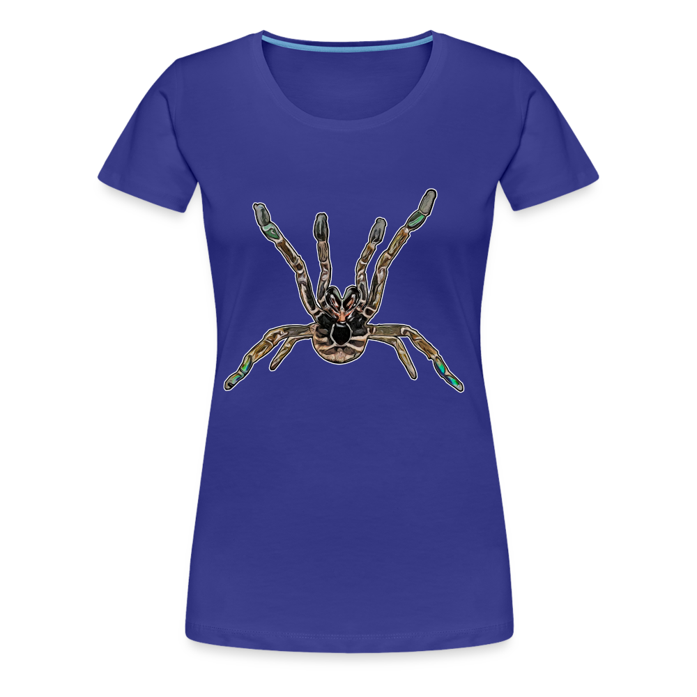 Frauen Basic T-Shirt Pterinochilus murinus tcf - Königsblau