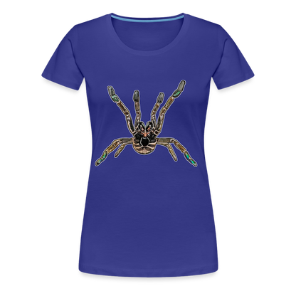 Frauen Basic T-Shirt Pterinochilus murinus tcf - Königsblau