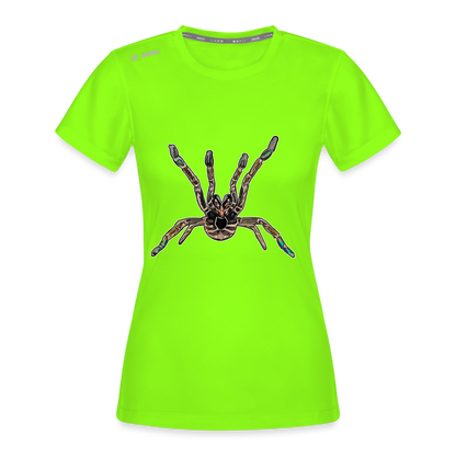 Frauen JAKO Sportswear T-Shirt Pterinochilus murinus tcf - Neongrün
