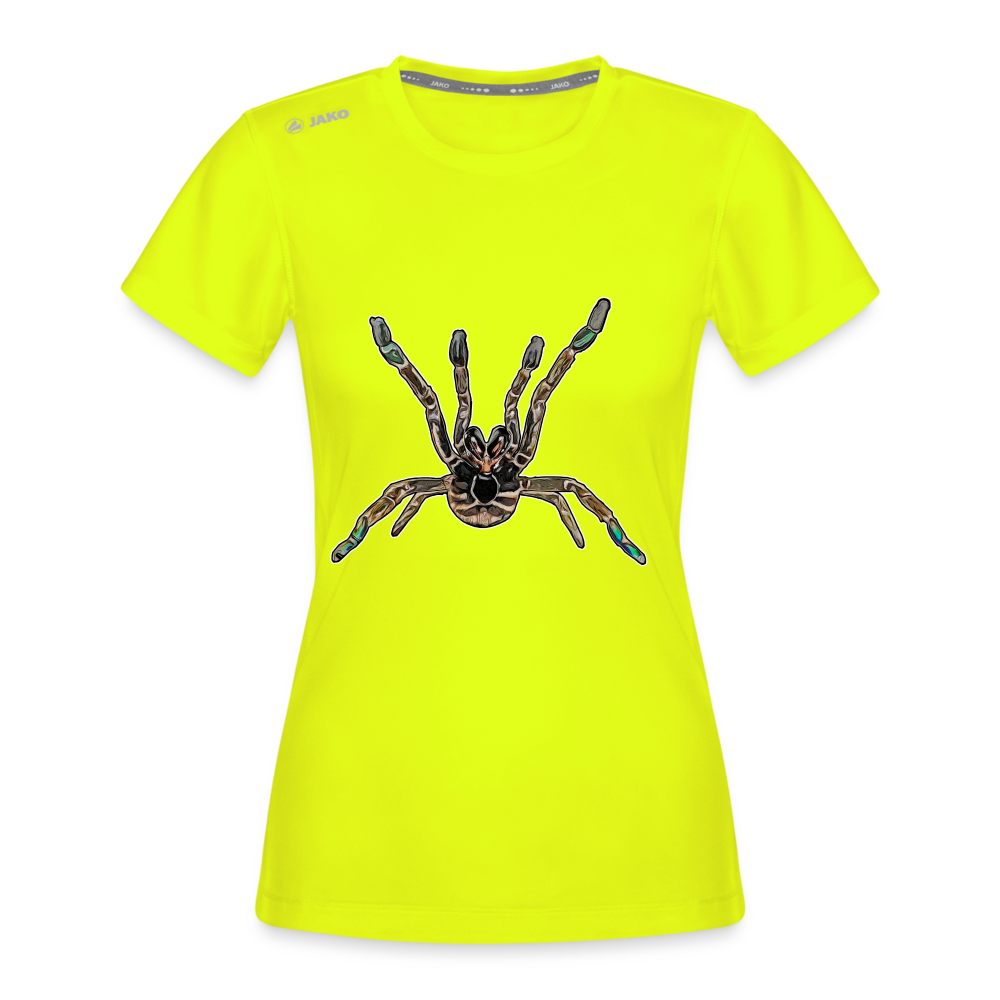 Frauen JAKO Sportswear T-Shirt Pterinochilus murinus tcf - Neongelb