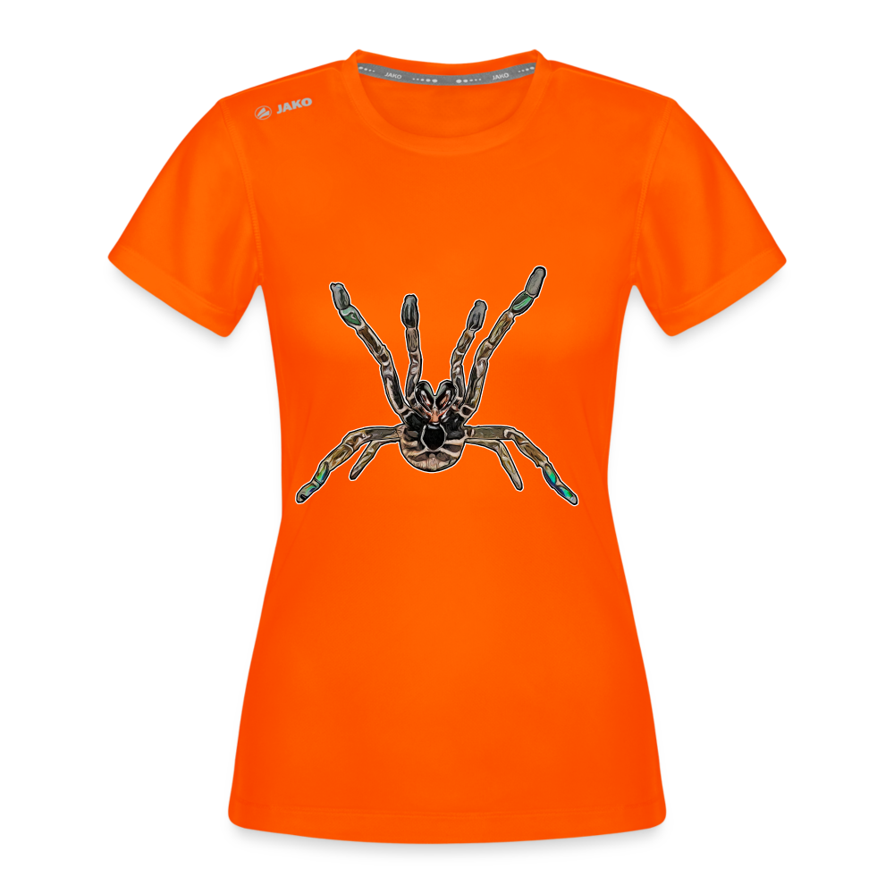 Frauen JAKO Sportswear T-Shirt Pterinochilus murinus tcf - Neonorange