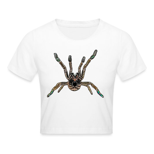 Crop T-Shirt Pterinochilus murinus tcf - weiß