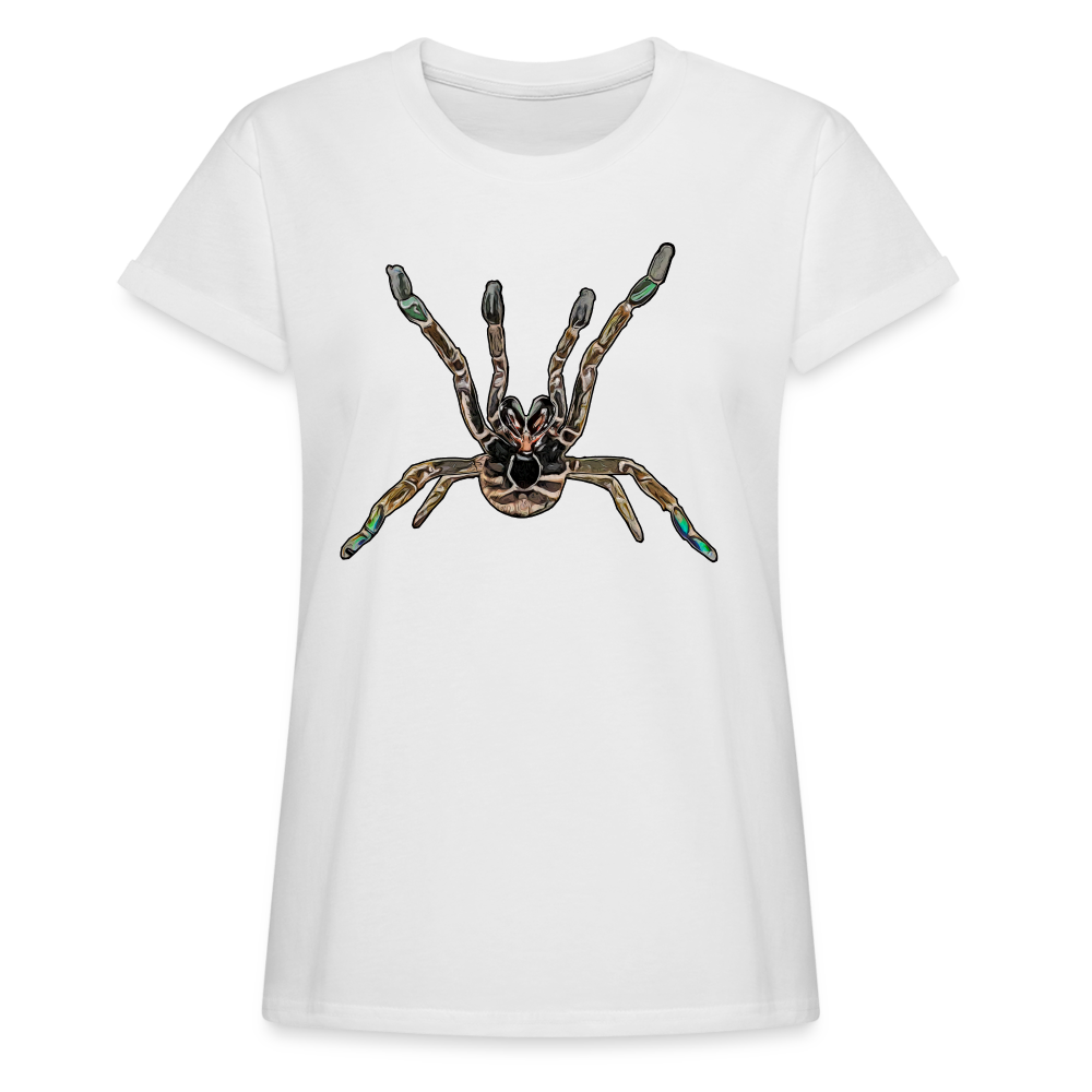 Frauen Oversized T-Shirt Pterinochilus murinus tcf - weiß