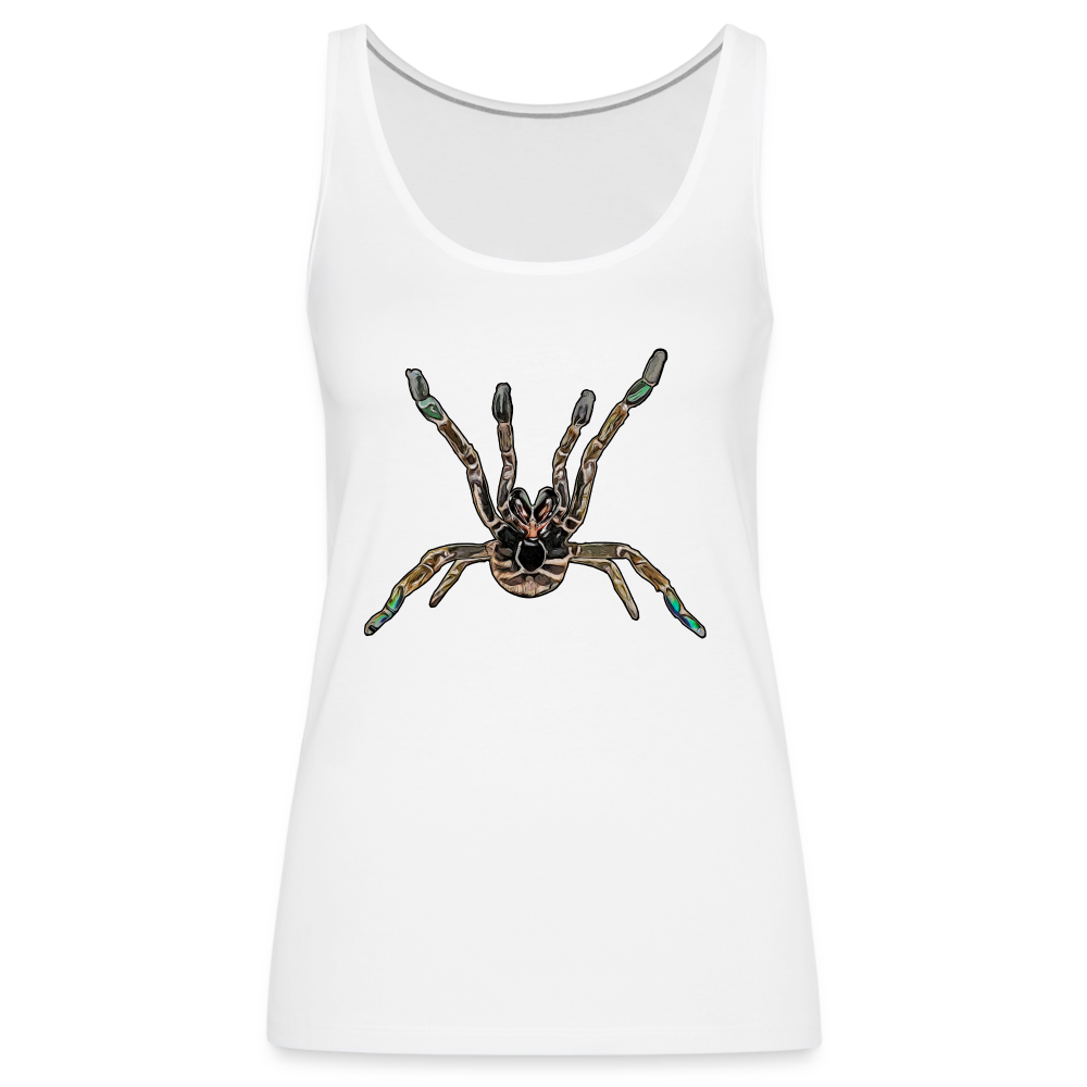 Frauen Tank Top Pterinochilus murinus tcf - weiß