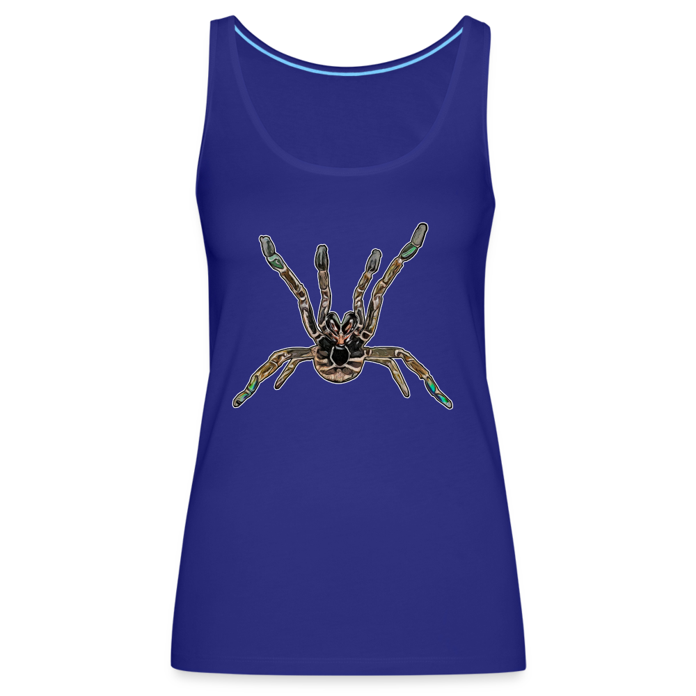 Frauen Tank Top Pterinochilus murinus tcf - Königsblau