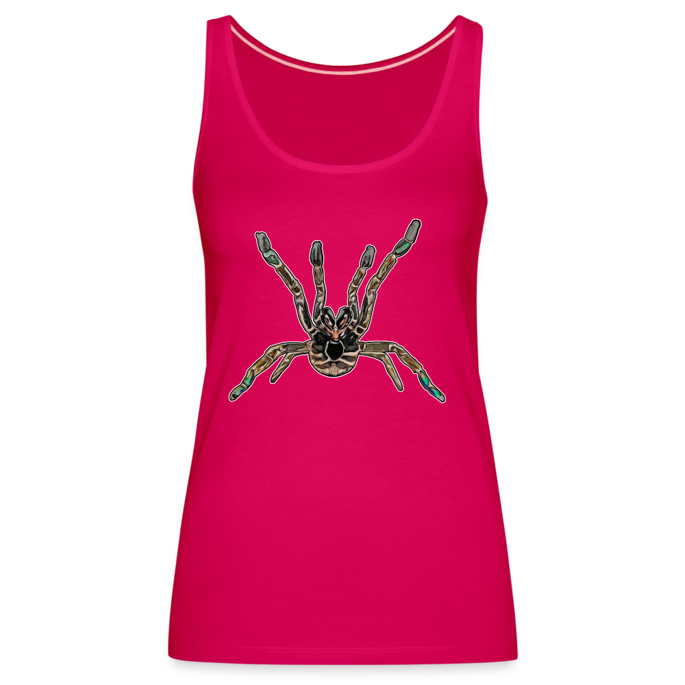 Frauen Tank Top Pterinochilus murinus tcf - dunkles Pink