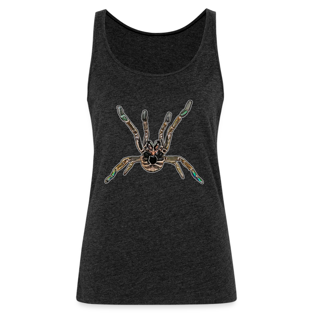 Frauen Tank Top Pterinochilus murinus tcf - Anthrazit