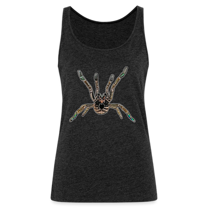 Frauen Tank Top Pterinochilus murinus tcf - Anthrazit