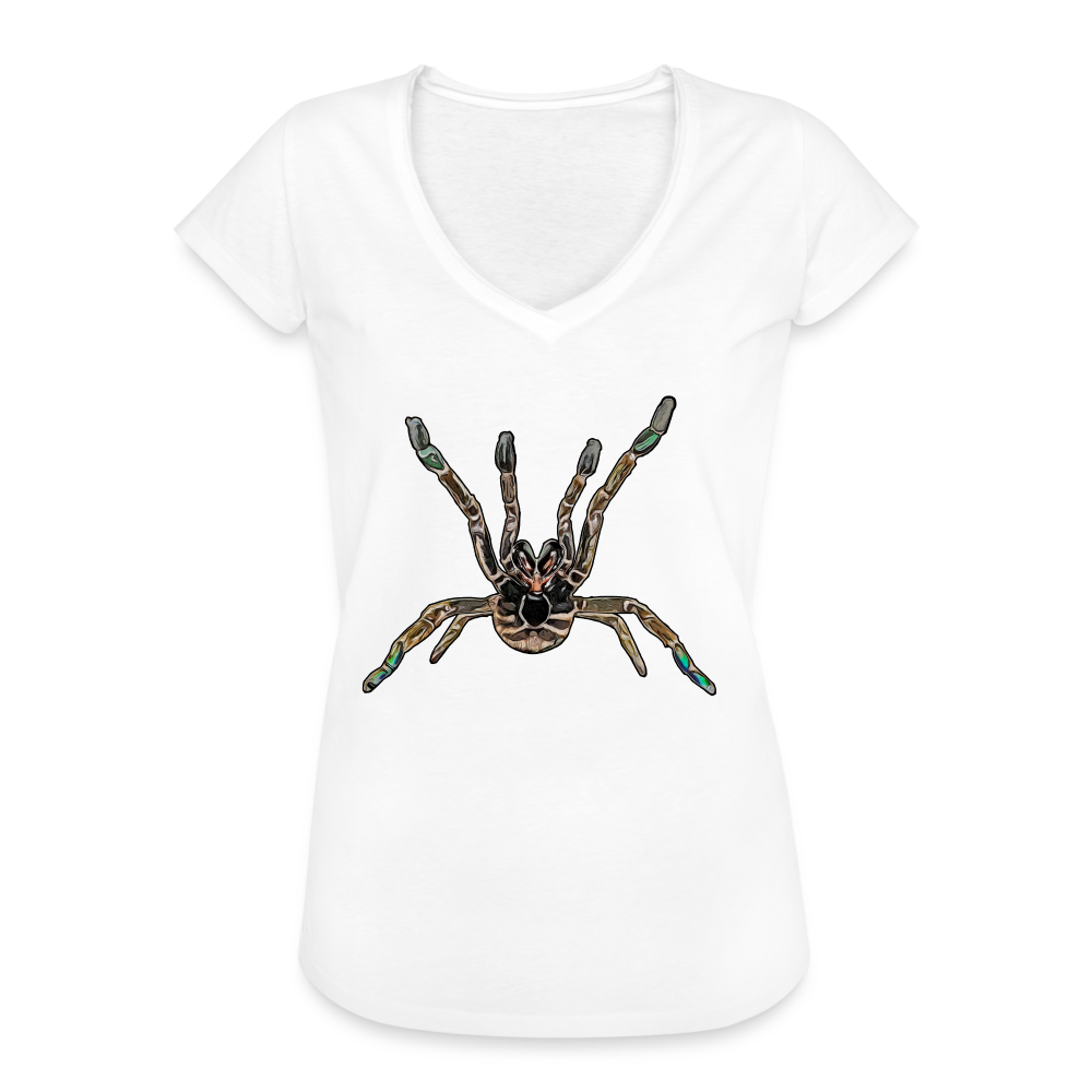 Frauen Vintage T-Shirt Pterinochilus murinus tcf - weiß