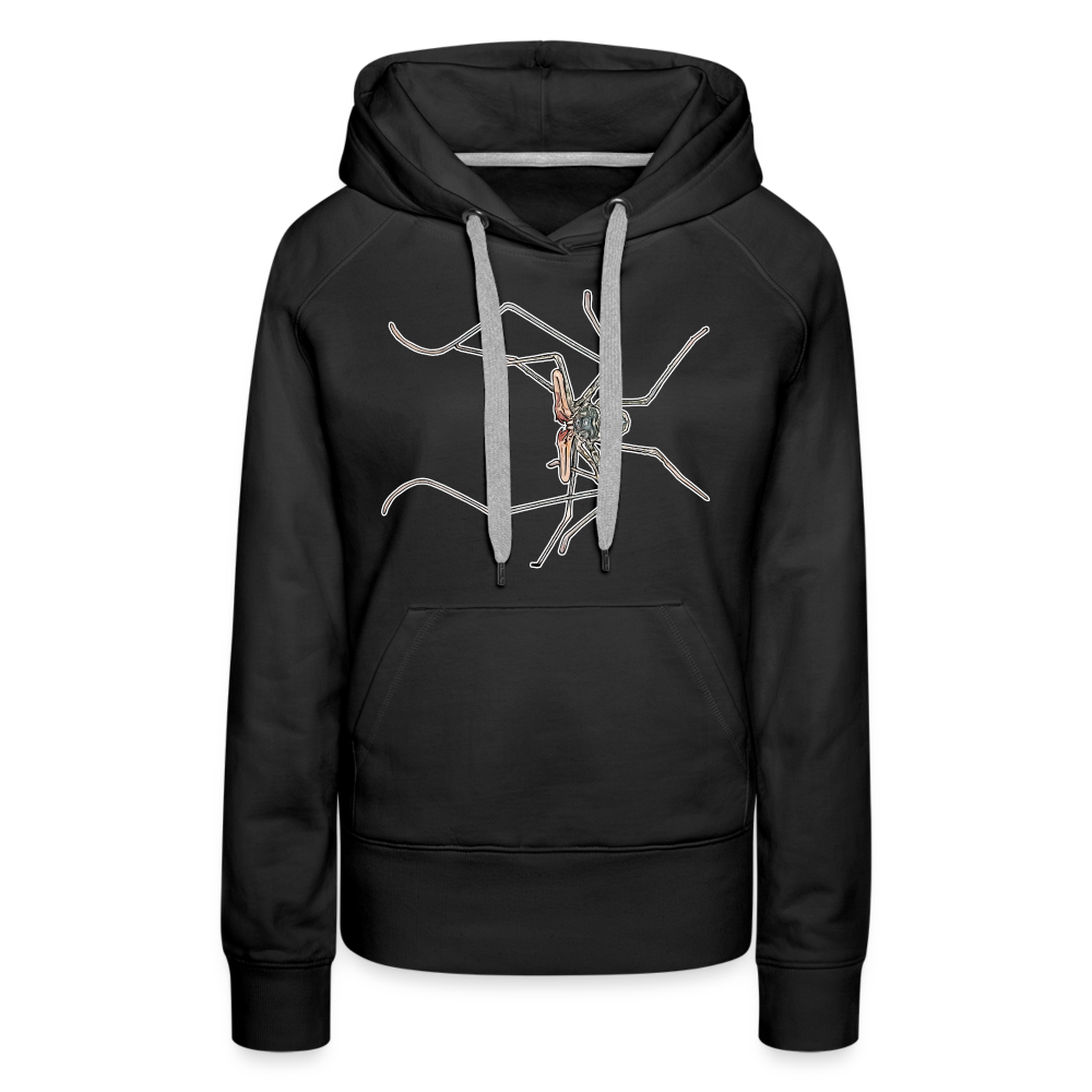 Frauen Hoodie Euphrynichus bacillifer - Schwarz