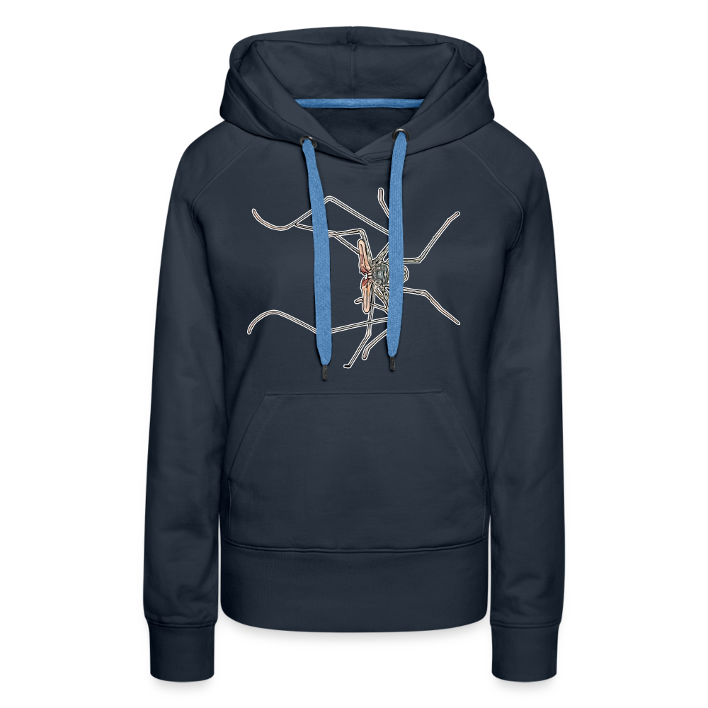 Frauen Hoodie Euphrynichus bacillifer - Navy