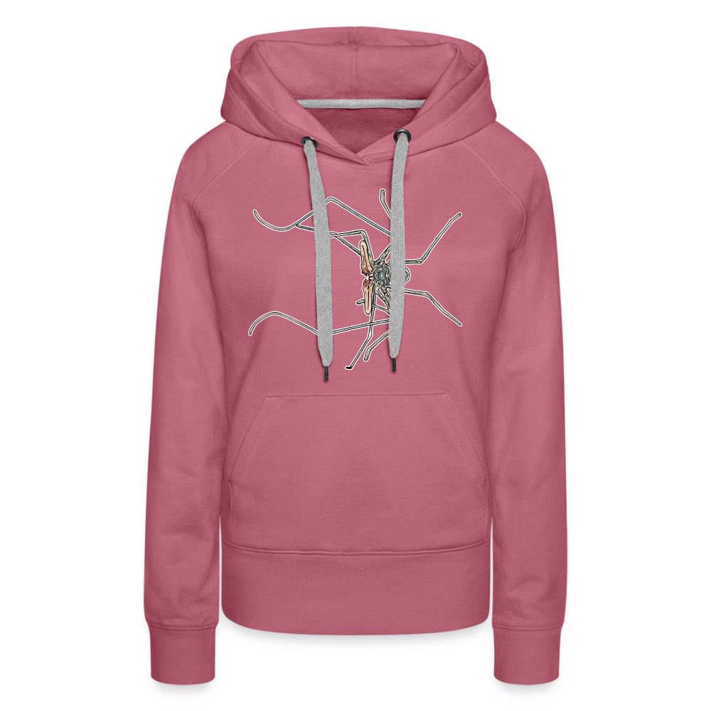 Frauen Hoodie Euphrynichus bacillifer - Malve