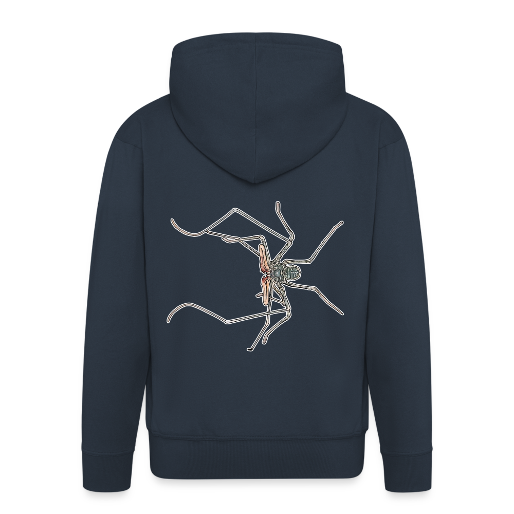 Männer Zip-Hoodie Euphrynichus bacillifer - Navy
