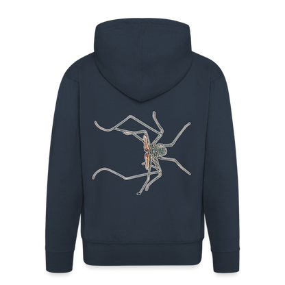 Männer Zip-Hoodie Euphrynichus bacillifer - Navy