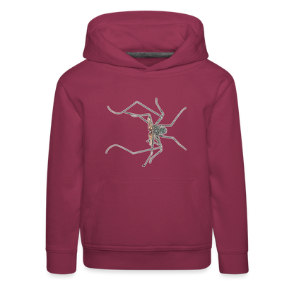 Kinder Hoodie Euphrynichus bacillifer - Bordeaux