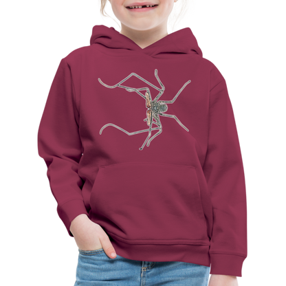 Kinder Hoodie Euphrynichus bacillifer - Bordeaux