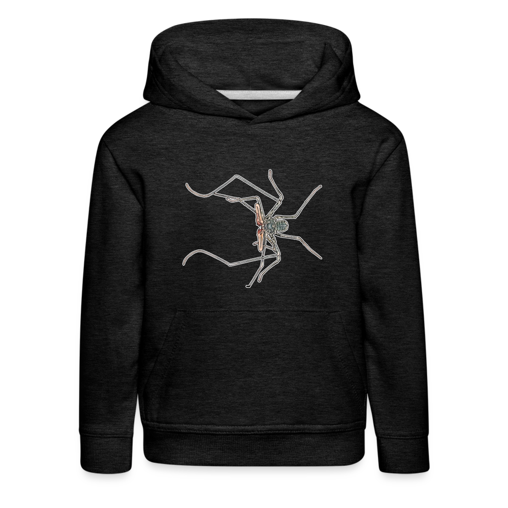 Kinder Hoodie Euphrynichus bacillifer - Anthrazit