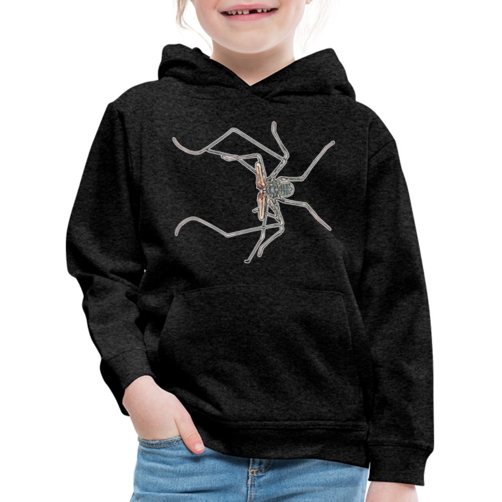 Kinder Hoodie Euphrynichus bacillifer - Anthrazit