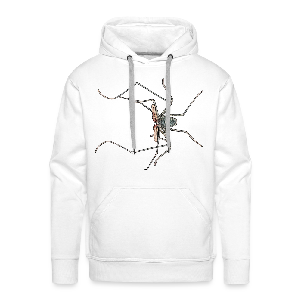 Männer Hoodie Euphrynichus bacillifer - weiß