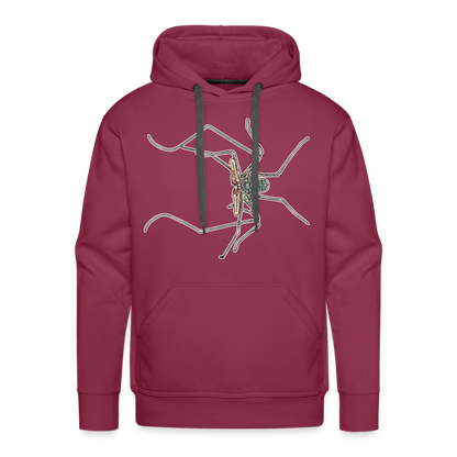 Männer Hoodie Euphrynichus bacillifer - Bordeaux