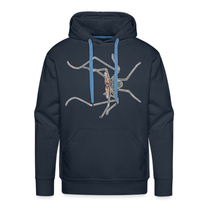 Männer Hoodie Euphrynichus bacillifer - Navy