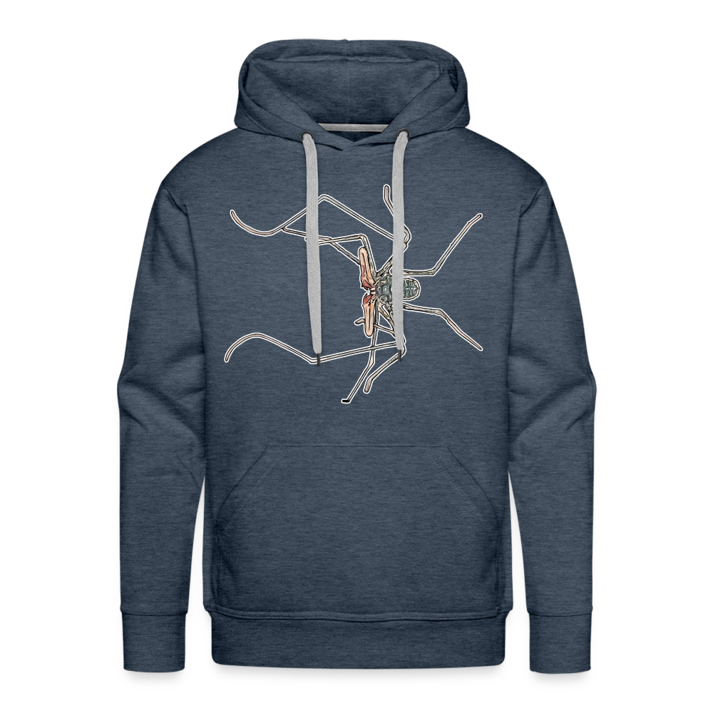 Männer Hoodie Euphrynichus bacillifer - Jeansblau