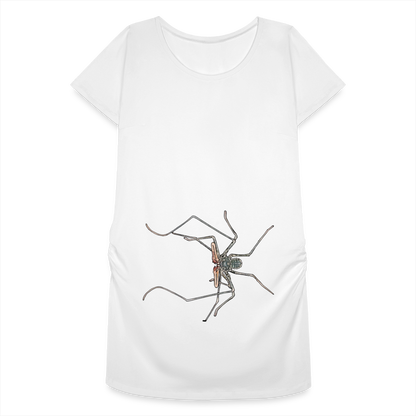 Frauen Schwangerschafts-T-Shirt Euphrynichus bacillifer - weiß