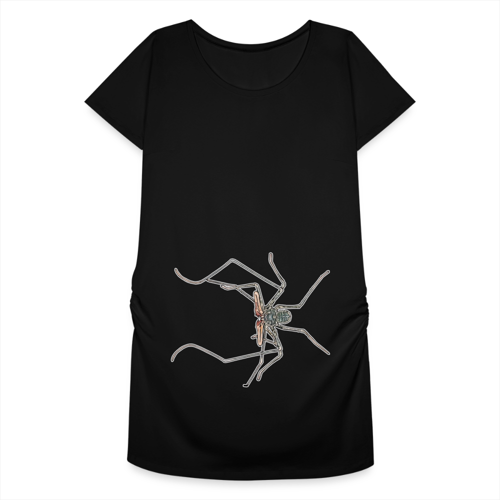 Frauen Schwangerschafts-T-Shirt Euphrynichus bacillifer - Schwarz