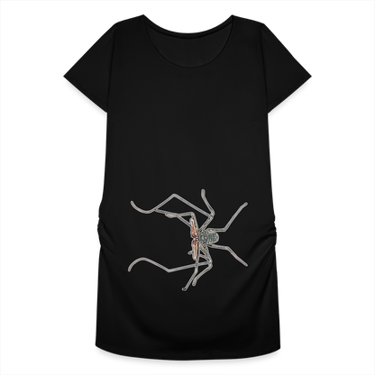 Frauen Schwangerschafts-T-Shirt Euphrynichus bacillifer - Schwarz