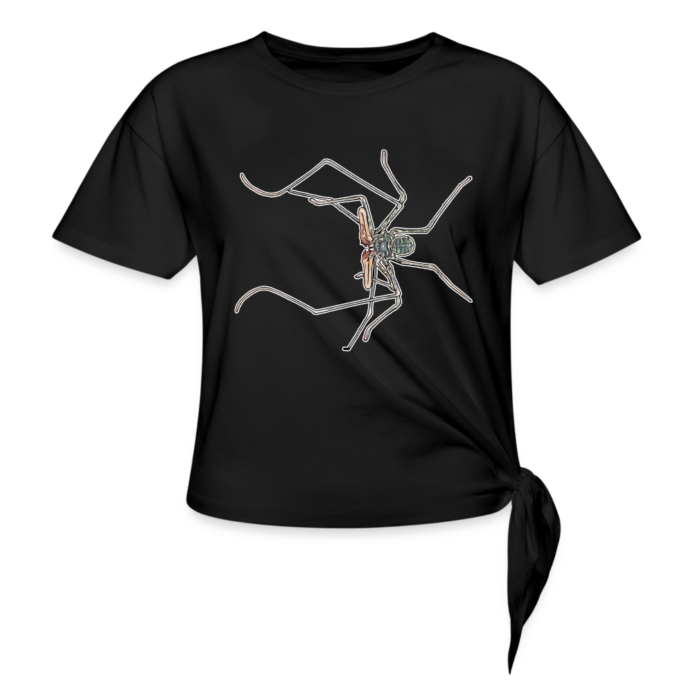 Frauen Knotenshirt Euphrynichus bacillifer - Schwarz