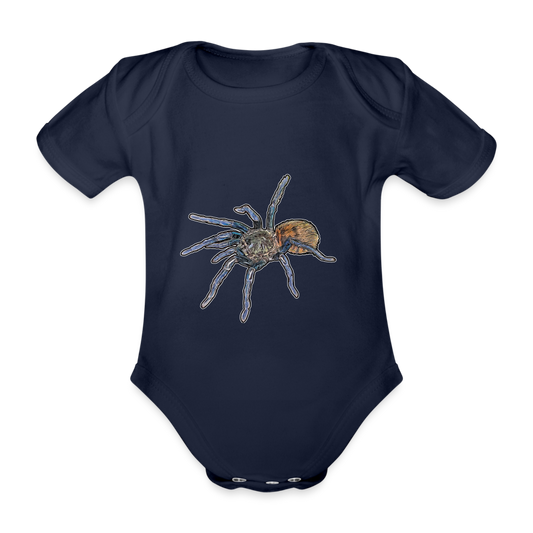 Baby Body kurz Chromatopelma cyaneopubescens - Dunkelnavy
