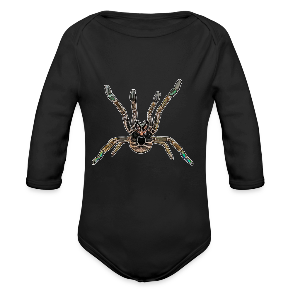 Baby Body lang Pterinochilus murinus tcf - Schwarz