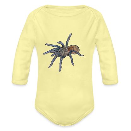 Baby Body lang Chromatopelma cyaneopubescens - Hellgelb