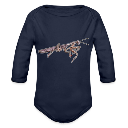 Baby Body lang Rhombodera kirbyi male - Dunkelnavy