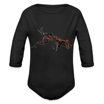 Baby Body lang Phyllocrania paradoxa female 2 - Schwarz