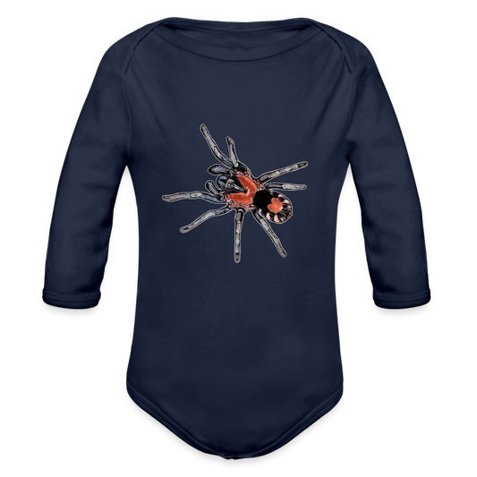 Baby Body lang Cyriocosmus elegans - Dunkelnavy