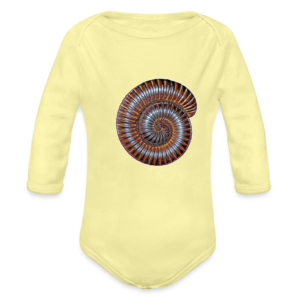 Baby Body lang Archispirostreptus gigas - Hellgelb