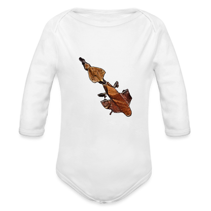 Baby Body lang Phyllocrania paradoxa female - weiß