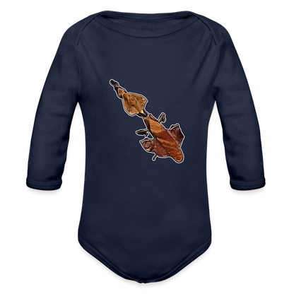 Baby Body lang Phyllocrania paradoxa female - Dunkelnavy