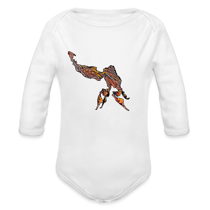 Baby Body lang Phyllocrania paradoxa male - weiß