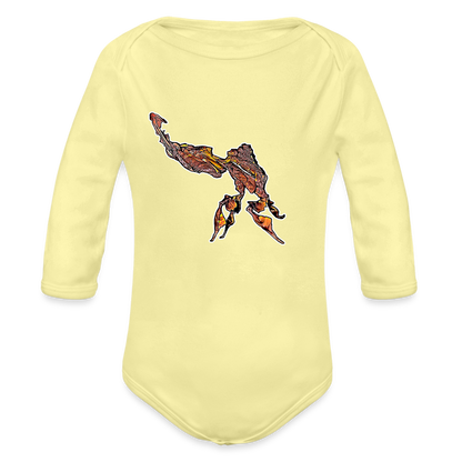 Baby Body lang Phyllocrania paradoxa male - Hellgelb
