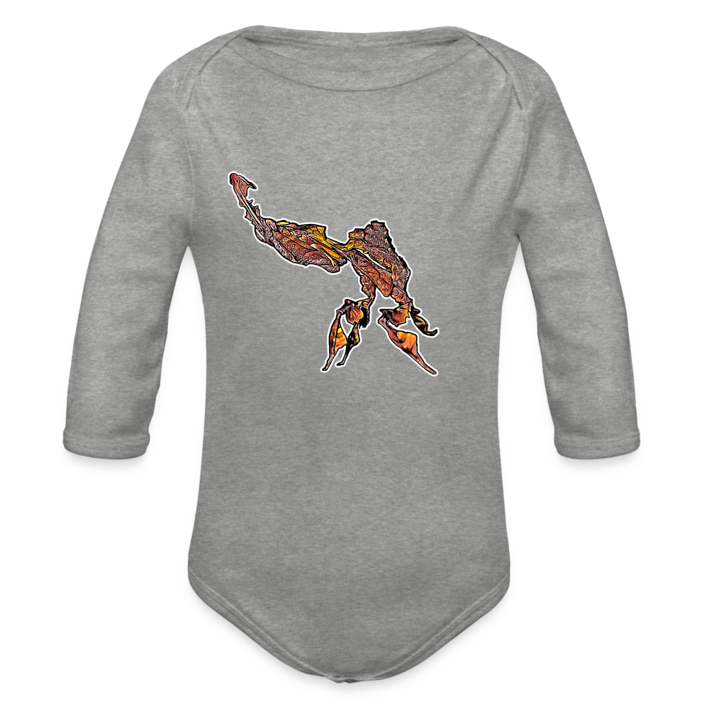 Baby Body lang Phyllocrania paradoxa male - Grau meliert