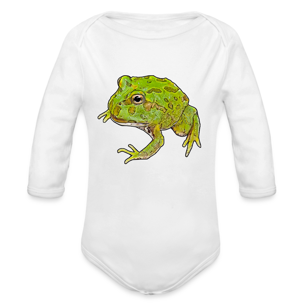 Baby Body lang Ceratophrys cranwelli Peppermint Blue - weiß