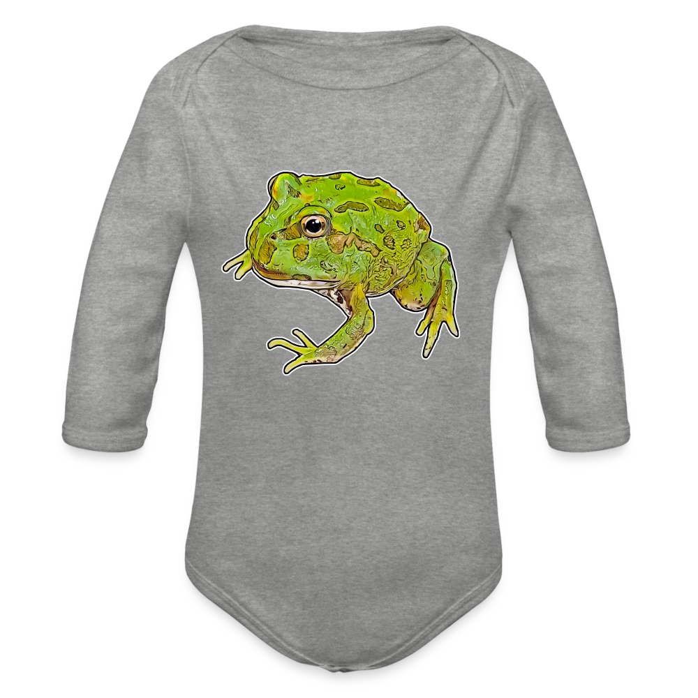 Baby Body lang Ceratophrys cranwelli Peppermint Blue - Grau meliert