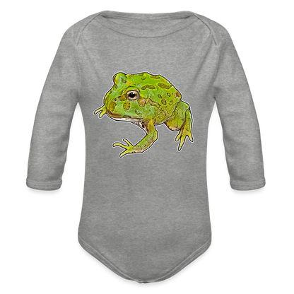 Baby Body lang Ceratophrys cranwelli Peppermint Blue - Grau meliert