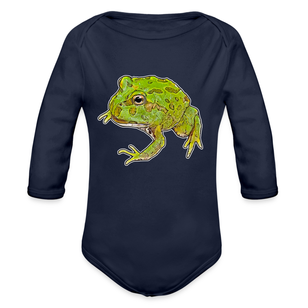 Baby Body lang Ceratophrys cranwelli Peppermint Blue - Dunkelnavy