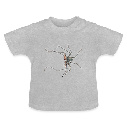 Baby T-Shirt Euphrynichus bacillifer - Grau meliert