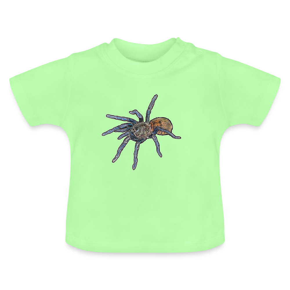 Baby T-Shirt Chromatopelma cyaneopubescens - Mintgrün