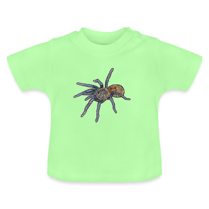 Baby T-Shirt Chromatopelma cyaneopubescens - Mintgrün
